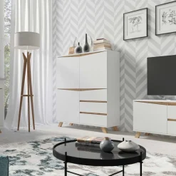 Highboard im Skandinavischen Wohnstil - Cady