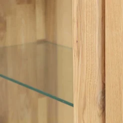Highboard mit Glastür & Tür & drei Schubladen - Miarizia