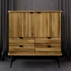 Highboard mit vier Schubladen & zwei Türen - Casarius