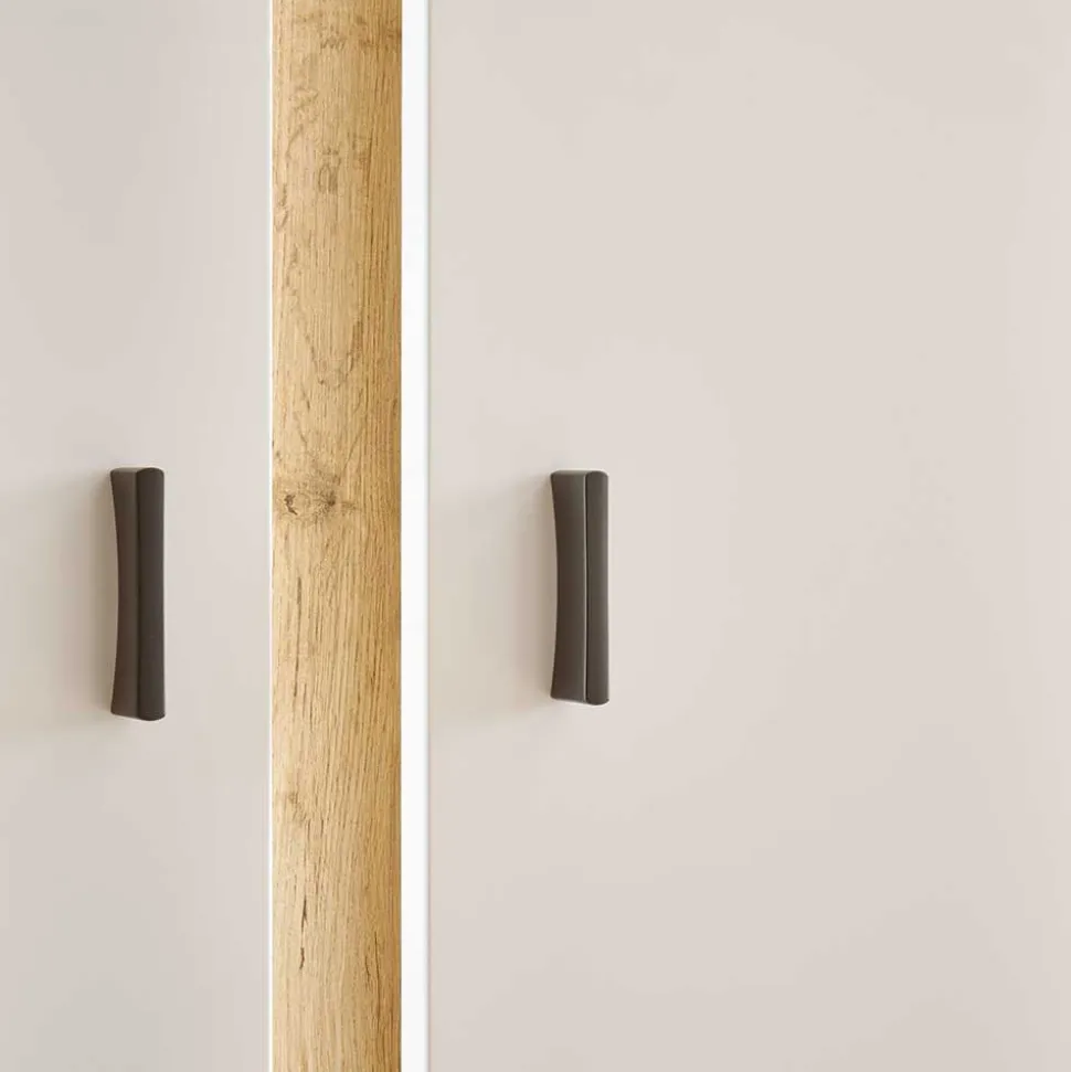 Highboard Vitrine mit LED Beleuchtung - Racelyn