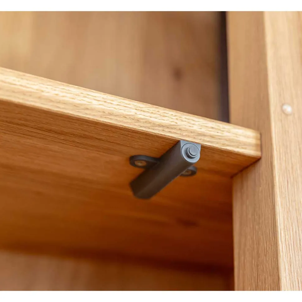 Highboard Vitrine mit LED Beleuchtung - Cocondar