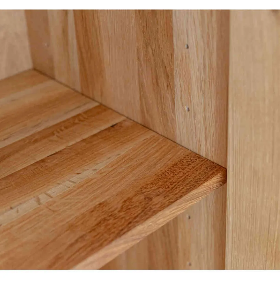 Highboard Vitrine mit LED Beleuchtung - Cocondar