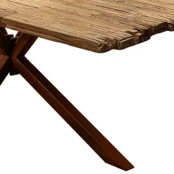 Hingucker Esstisch aus rustikalem Recyclingholz - Nadeles