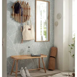 Hänge-Garderobe aus Eichenholz Leisten - Gangizo