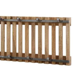 Hängegarderobe in Mangoholz Sandfarben - Imparacta