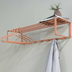Hänge-Garderobe in Terracotta - Satroni