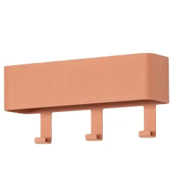 Hängegarderobe in Terracotta aus Stahl - Padru