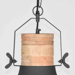 Hängelampe aus grauem Metall - Stroy