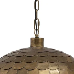 Hängelampe in Altmessing aus Metall - Casaja