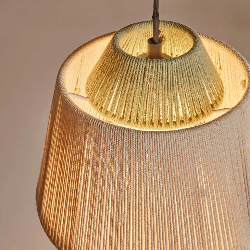 Hängeleuchte aus Jute Geflecht - Bagana