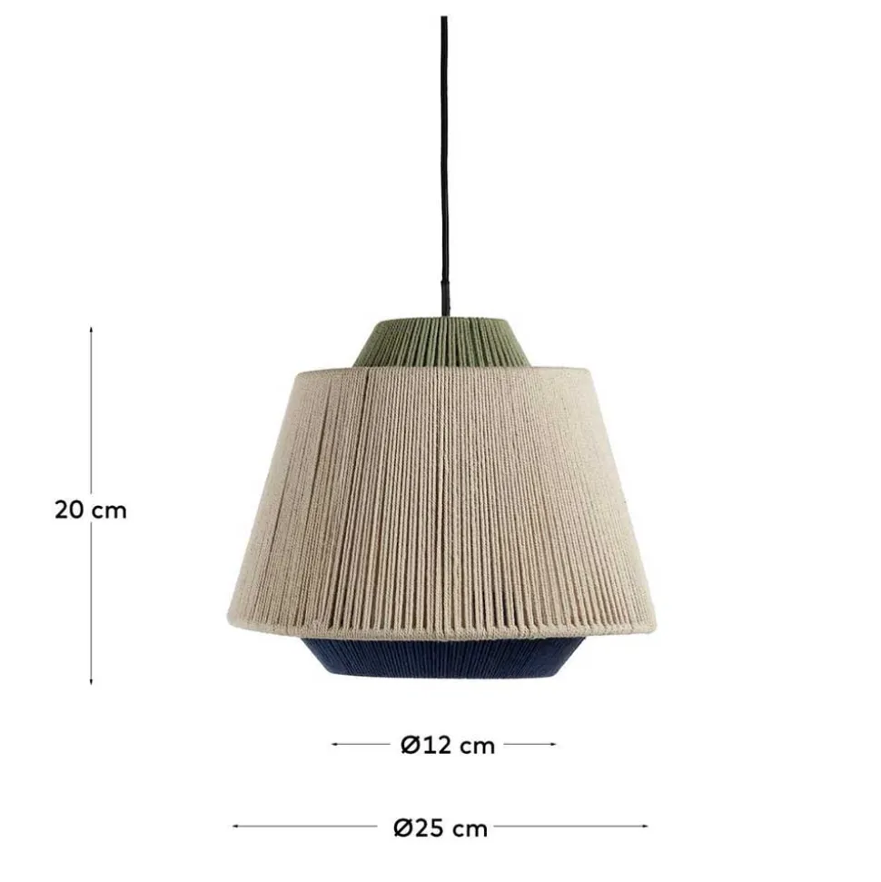 Hängeleuchte aus Jute Geflecht - Bagana