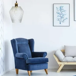 Hängeleuchte mit Design Glas Schirm - Vladgo