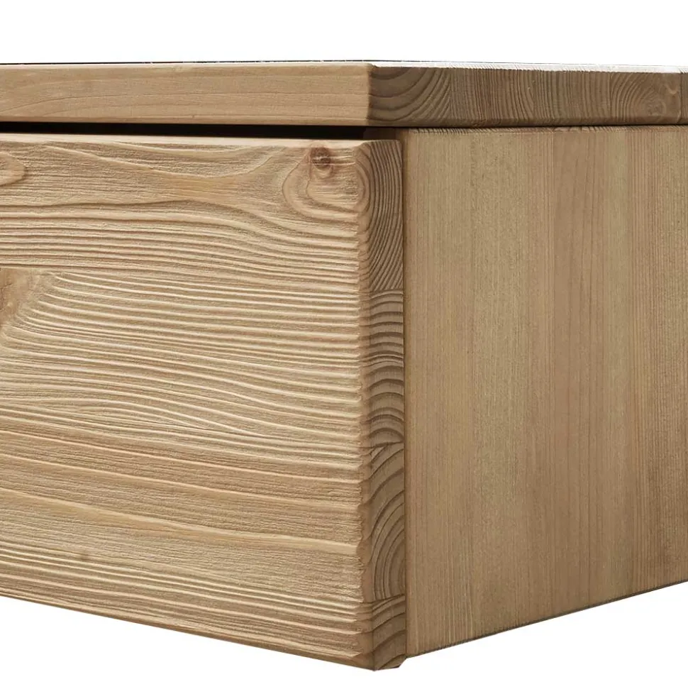 Hänge-Nachtkonsole aus Kiefer Massivholz - Vilantinos