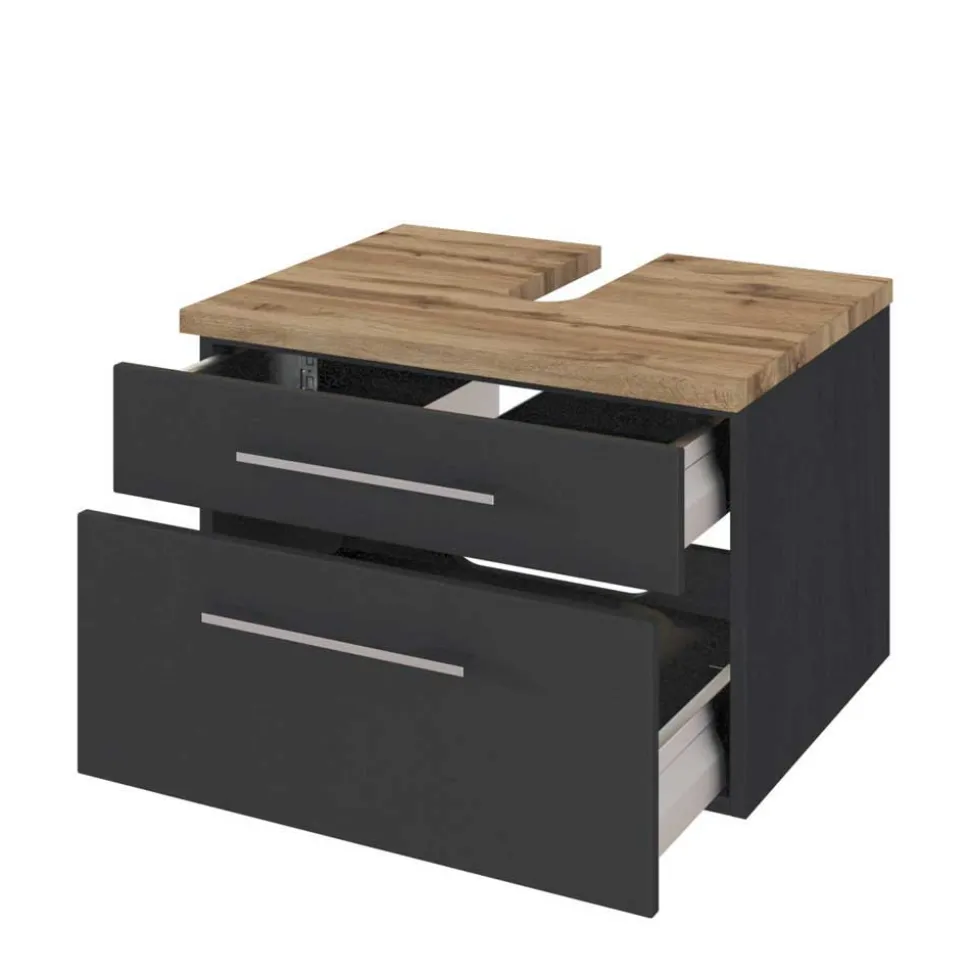 Hängende Badmöbel in Modern - Estregos (fünfteilig)