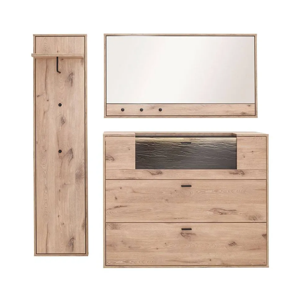 Hängende Dielenmöbel im Set - Vapposia (dreiteilig)