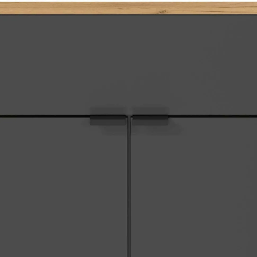 Hängende Flurkommode & Spiegel - Sidgarus (zweiteilig)