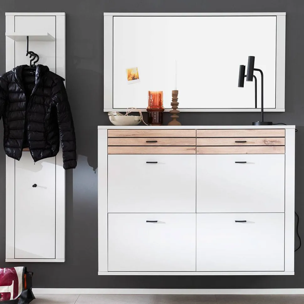 Hängende Flurmöbel als Set - Ballina (dreiteilig)