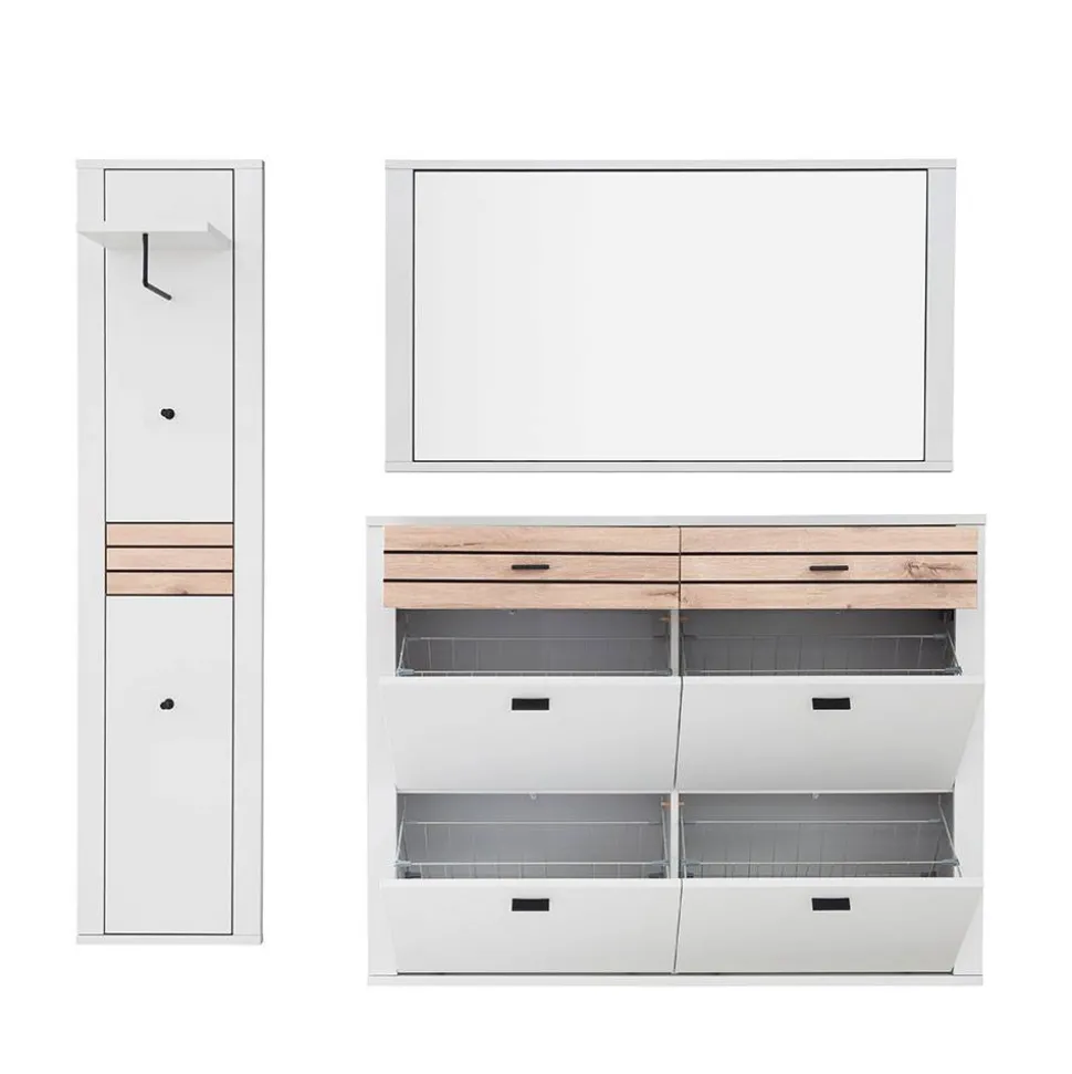 Hängende Flurmöbel als Set - Ballina (dreiteilig)