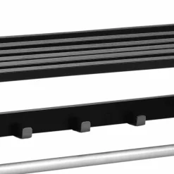 Hängende Garderobe in Schwarz - Geskan