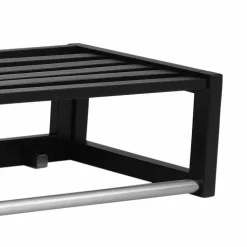 Hängende Garderobe in Schwarz - Geskan