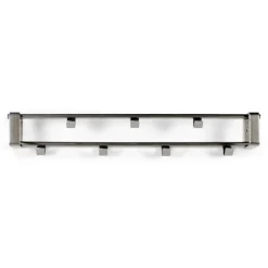 Hängende Hakenleiste in Nickelfarben - Mazurra