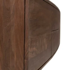 Hängende Kommode aus Nussbaum Massivholz - Amelie