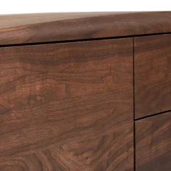 Hängende Kommode aus Nussbaum Massivholz - Amelie