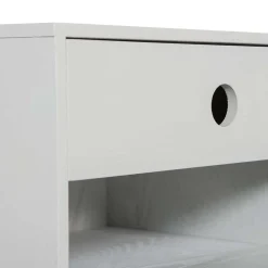 Hängende Nachtkonsole in Hellgrau - Philadela