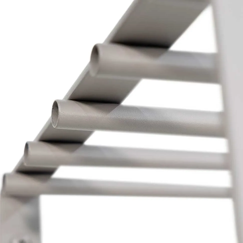 Hängende Stahlgarderobe in Taupe - Satroni