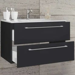 Hängende Waschkommode mit Einlassbecken - Gloriella