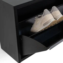 Hängender Schuhkipper in Schwarz - Kerala