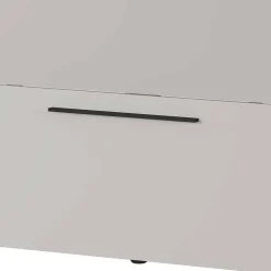 Hängender Schuhklappenschrank in Hellgrau - Orica