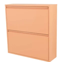 Hängender Schuh-Schrank mit zwei Kippfächern - Manty