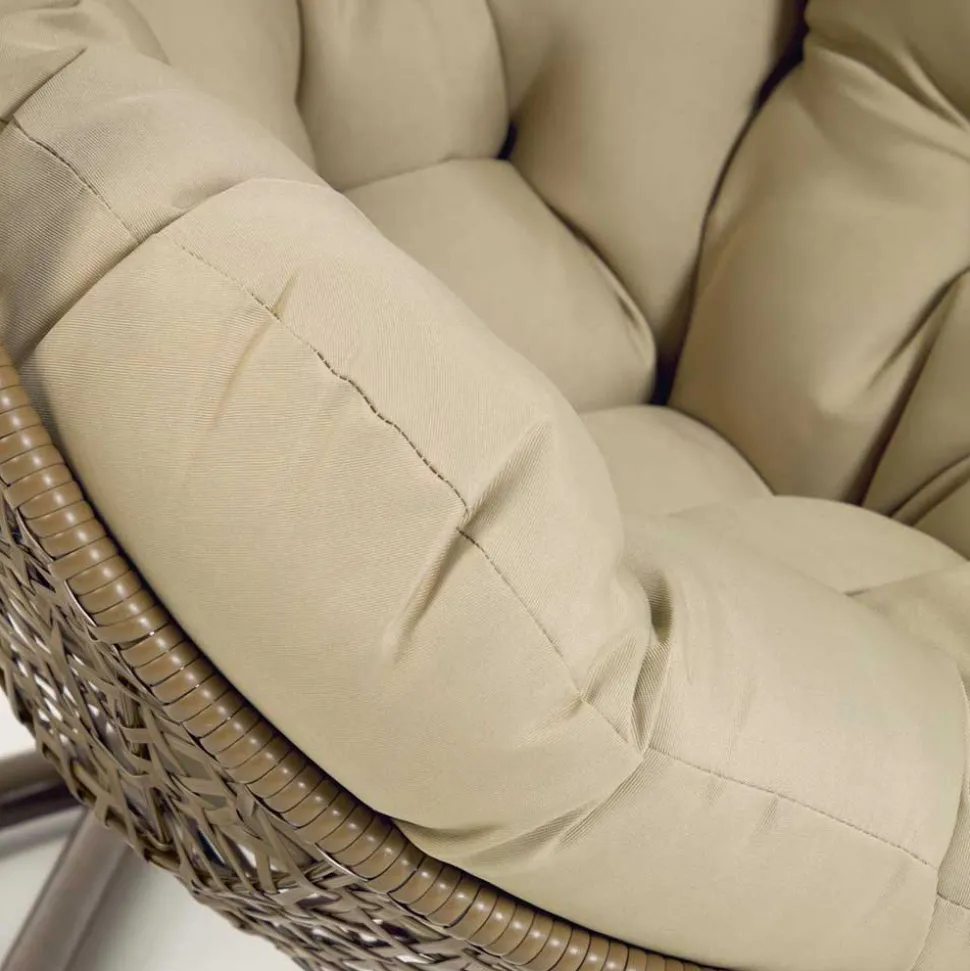 Hängender Sessel aus Kunstrattan Geflecht - Abell