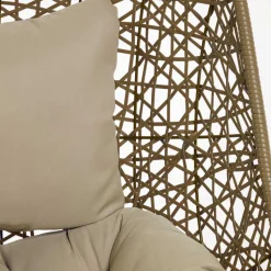 Hängender Sessel aus Kunstrattan Geflecht - Abell