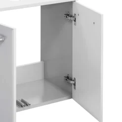 Hängender Waschbeckenunterschrank in Weiß - Estateas