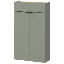 Hängendes Vertiko & runder Spiegel - Point (zweiteilig)