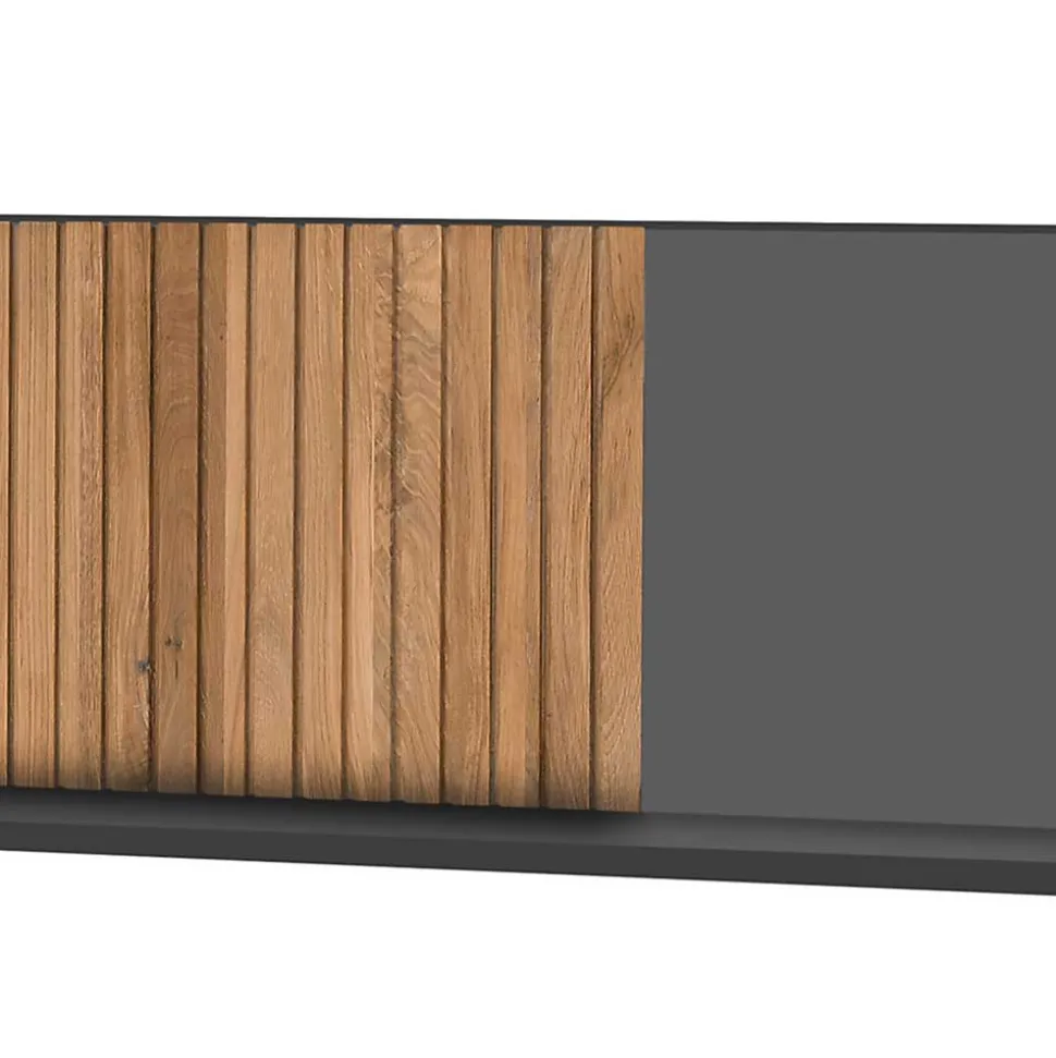 Hängeregal mit Rückwand 183x38x24 cm - Cruzca