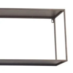 Hängeregal Set in Grau - Accaro (zweiteilig)