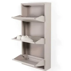 Hängeschrank mit drei Schuhklappen - Ruven