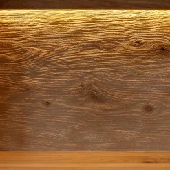 Hängevitrine aus Eiche und Glas - Masicuri