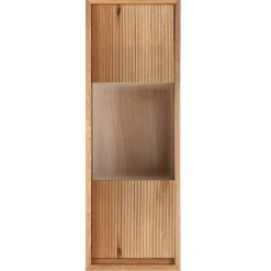 Hängevitrine aus Wildeiche Massivholz - Fredellia