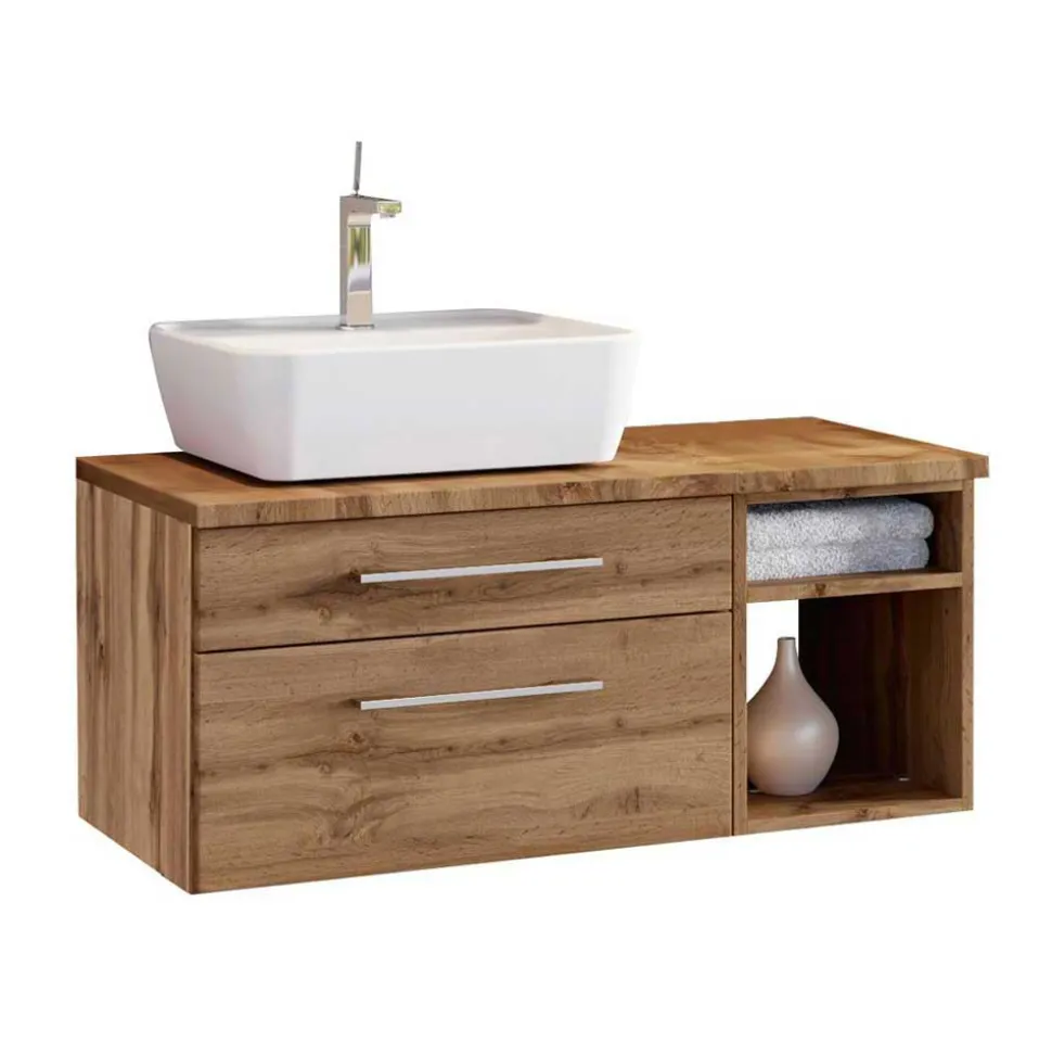 Hänge-Waschplatz mit Schubladen - Userina (dreiteilig)