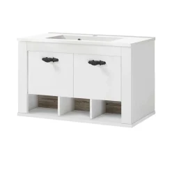 Hänge-Waschtisch mit Spiegel Set - Doules (zweiteilig)