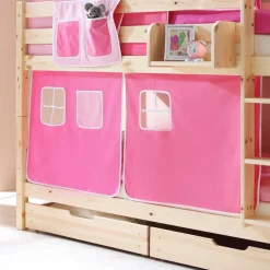 Hochbett Amy in Kiefer Massivholz