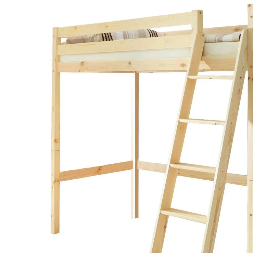 Hochbett Mariel aus Kiefer Massivholz