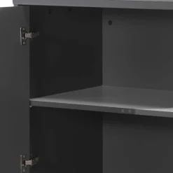 Hochbett mit Schreibtisch und Schrank - Lilova (vierteilig)