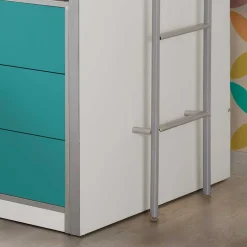 Hochbett Nowy in Blau