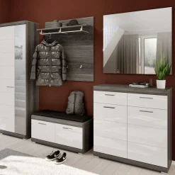 Hochglanz Flurmäbel Kombination - Nancys (fünfteilig)