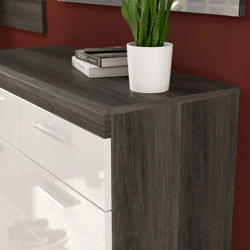 Hochglanz Flurmäbel Kombination - Nancys (fünfteilig)